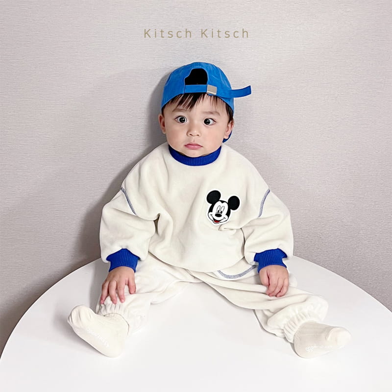 Kitsch Kitsch - Korean Children Fashion - #designkidswear - Cozy M Traffic Light Top Bottom Set - 9