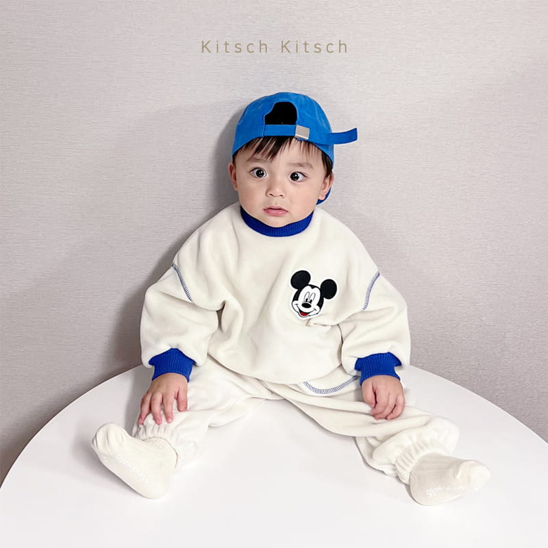 Kitsch Kitsch - Korean Children Fashion - #discoveringself - Cozy M Traffic Light Top Bottom Set - 10