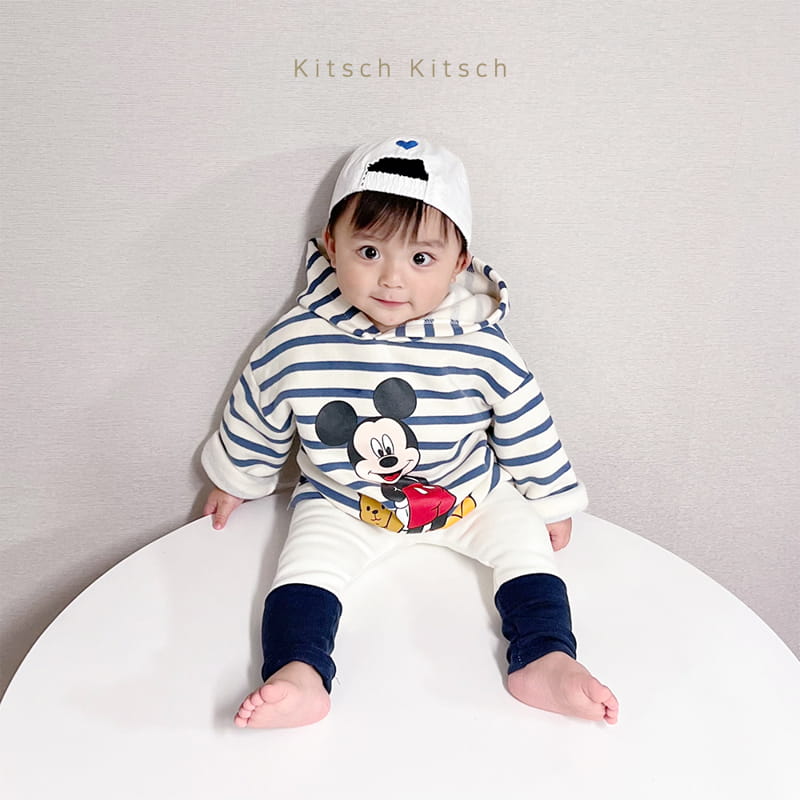 Kitsch Kitsch - Korean Children Fashion - #fashionkids - Ppiyong Hoody Top Bottom Set - 9