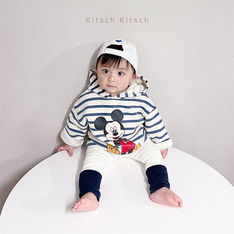 Kitsch Kitsch - Korean Children Fashion - #kidsstore - Ppiyong Hoody Top Bottom Set - 11