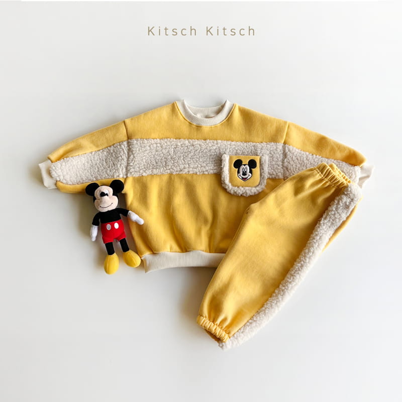 Kitsch Kitsch - Korean Children Fashion - #magicofchildhood - D M Bbodum Color Top Bottom Set - 2