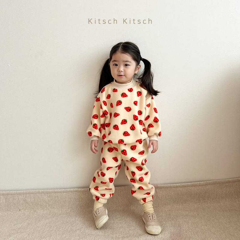 Kitsch Kitsch - Korean Children Fashion - #minifashionista - Fleece Sweatshirt - 7