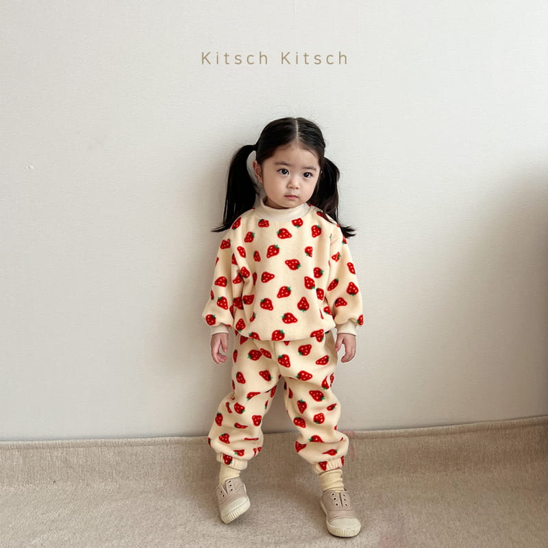 Kitsch Kitsch - Korean Children Fashion - #prettylittlegirls - Fleece Sweatshirt - 8