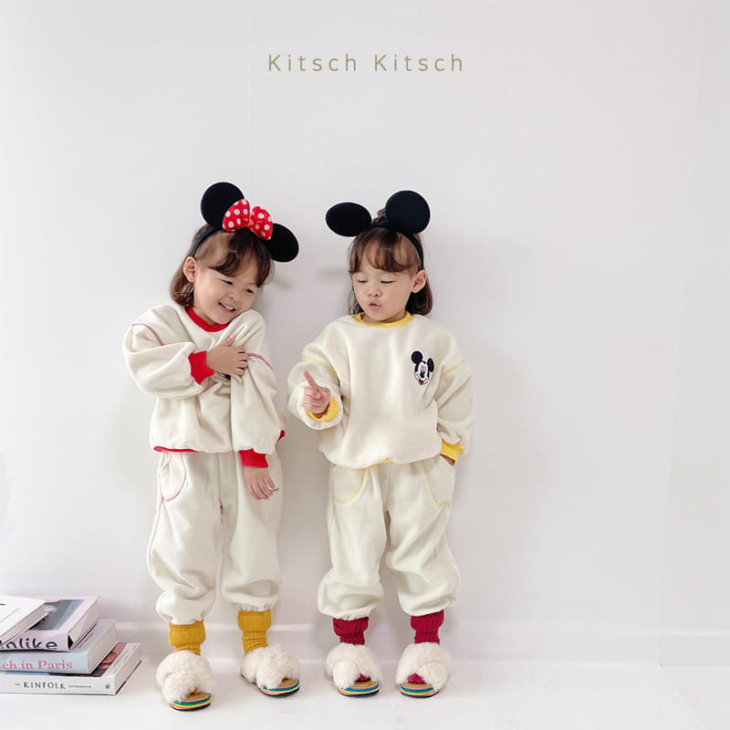 Kitsch Kitsch - Korean Children Fashion - #stylishchildhood - Cozy M Traffic Light Top Bottom Set - 6
