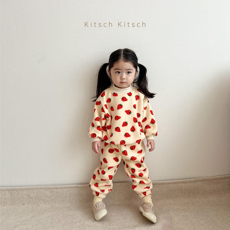 Kitsch Kitsch - Korean Children Fashion - #todddlerfashion - Fleece Sweatshirt - 9