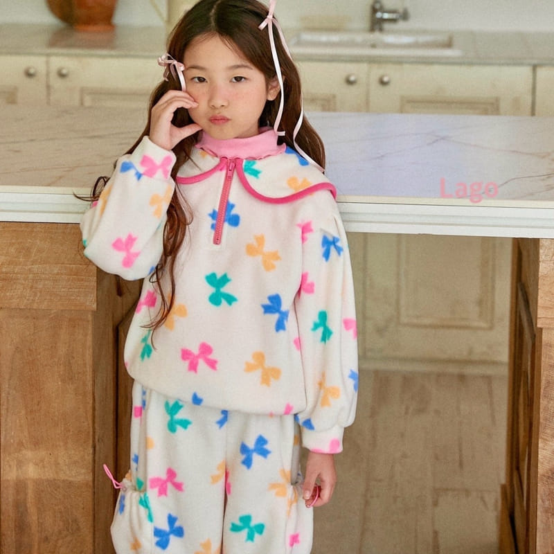 Lago - Korean Children Fashion - #Kfashion4kids - BB Pop Collar Sweatshirt - 12