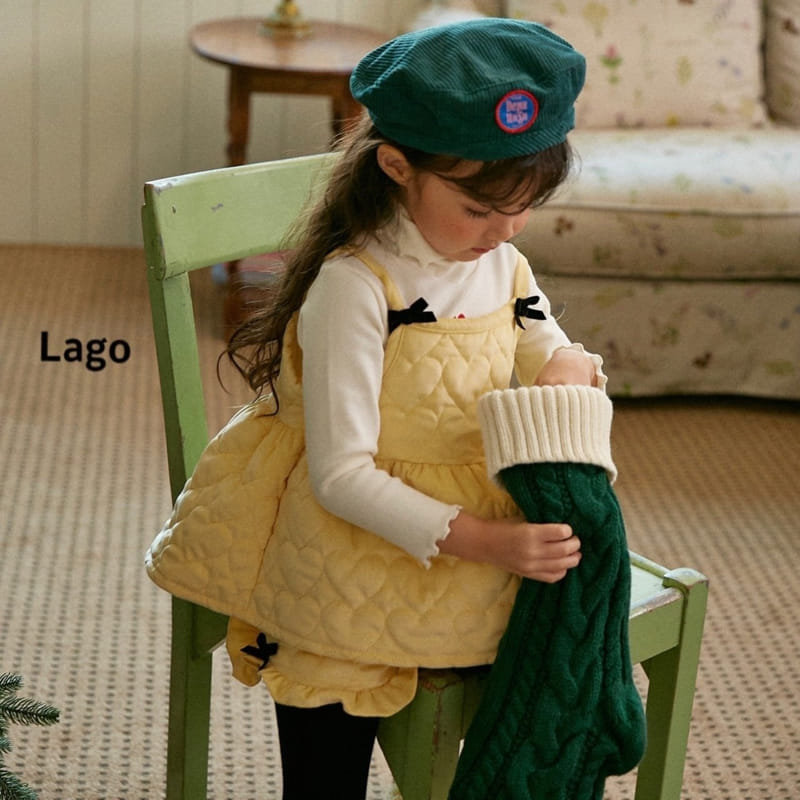 Lago - Korean Children Fashion - #Kfashion4kids - Ribbon Bustier