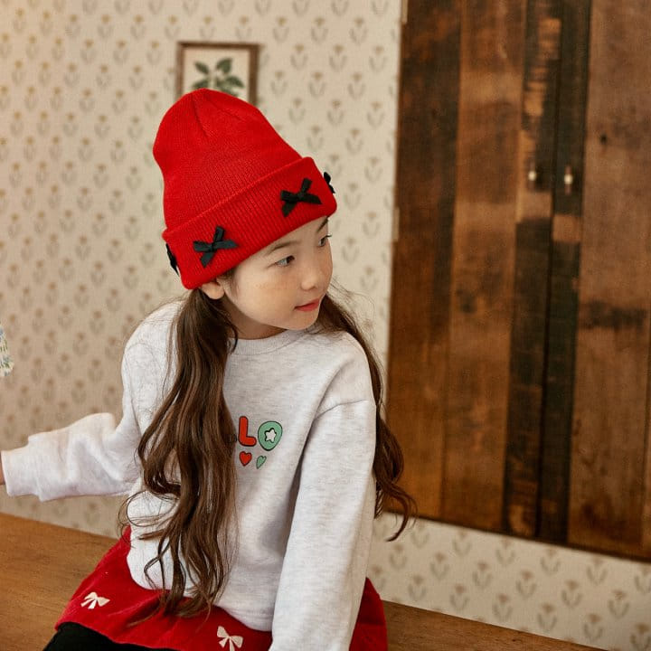 Lago - Korean Children Fashion - #Kfashion4kids - Ribbon Beanie - 5