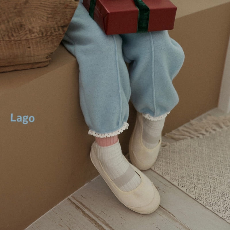 Lago - Korean Children Fashion - #childofig - Lace Aurora Pants - 9