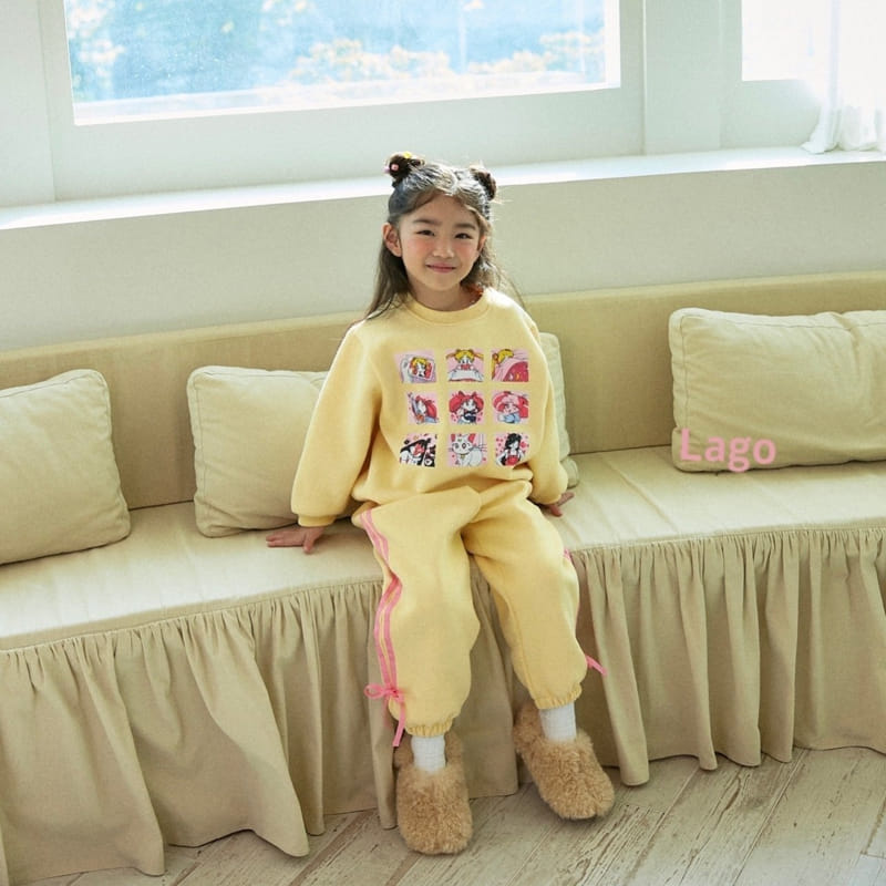 Lago - Korean Children Fashion - #childofig - Ribbon Tape Pants - 8