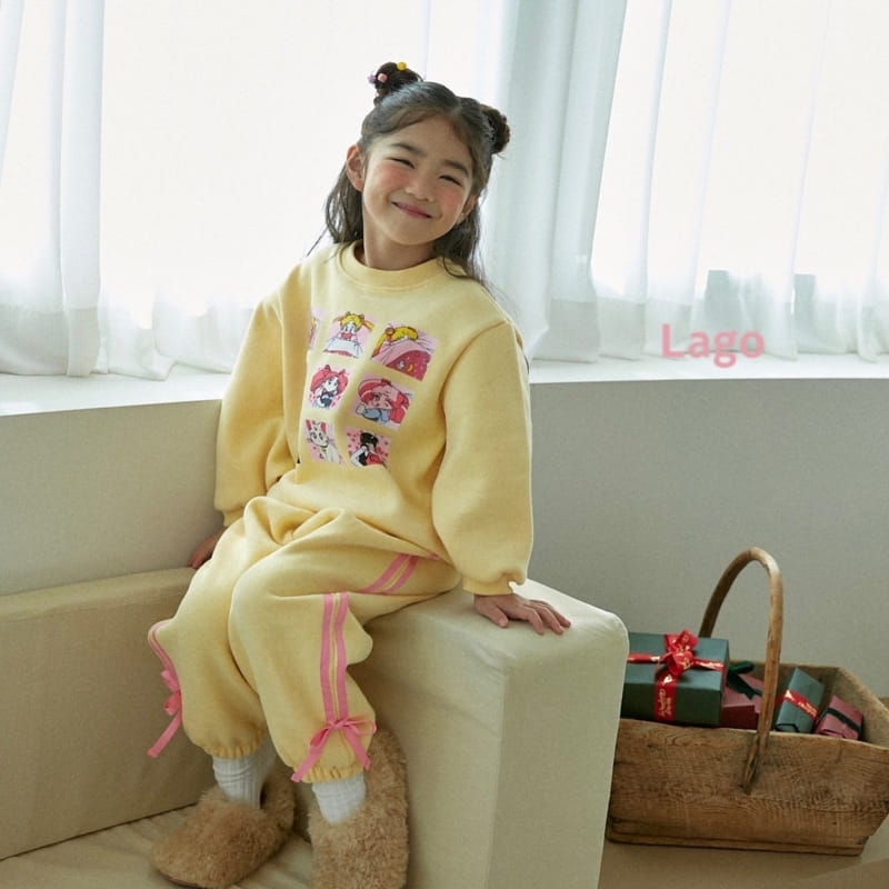 Lago - Korean Children Fashion - #childrensboutique - Ribbon Tape Pants - 9