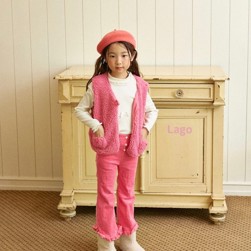 Lago - Korean Children Fashion - #fashionkids - Cozy Vest - 7