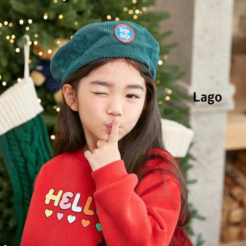 Lago - Korean Children Fashion - #fashionkids - Hello Unbal Sweatshirt - 3