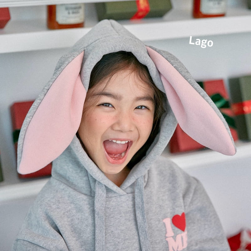 Lago - Korean Children Fashion - #kidsshorts - Rabbit Hoody - 2