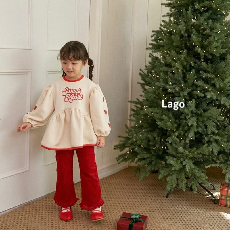 Lago - Korean Children Fashion - #kidsshorts - Frill Rib Pants