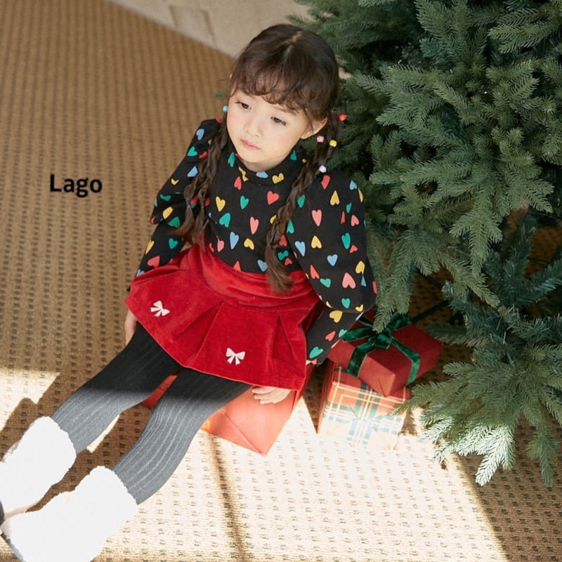 Lago - Korean Children Fashion - #kidsstore - Puff Paint Tee - 6