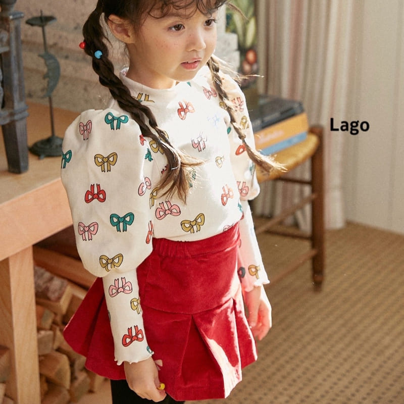 Lago - Korean Children Fashion - #kidzfashiontrend - Puff Paint Tee - 7