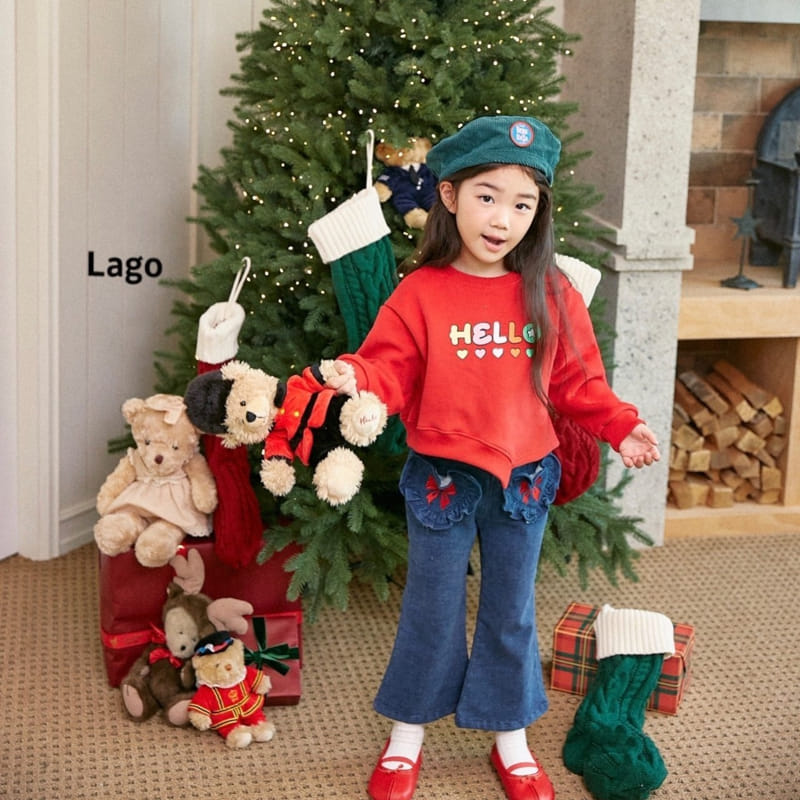 Lago - Korean Children Fashion - #littlefashionista - Hello Unbal Sweatshirt - 8