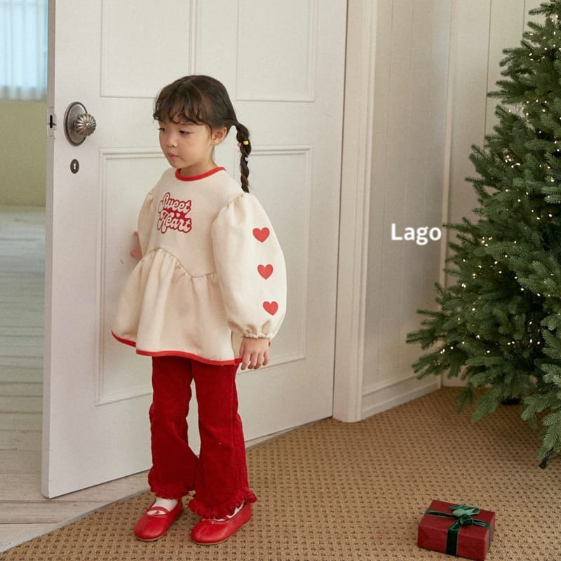 Lago - Korean Children Fashion - #littlefashionista - Frill Rib Pants - 5