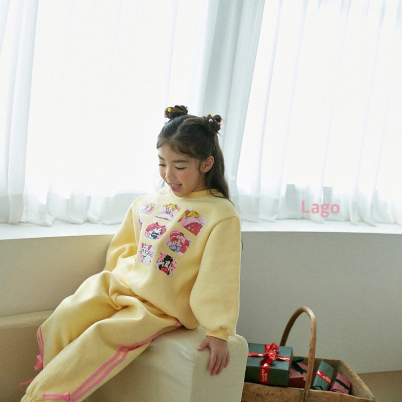 Lago - Korean Children Fashion - #littlefashionista - Ribbon Tape Pants - 3