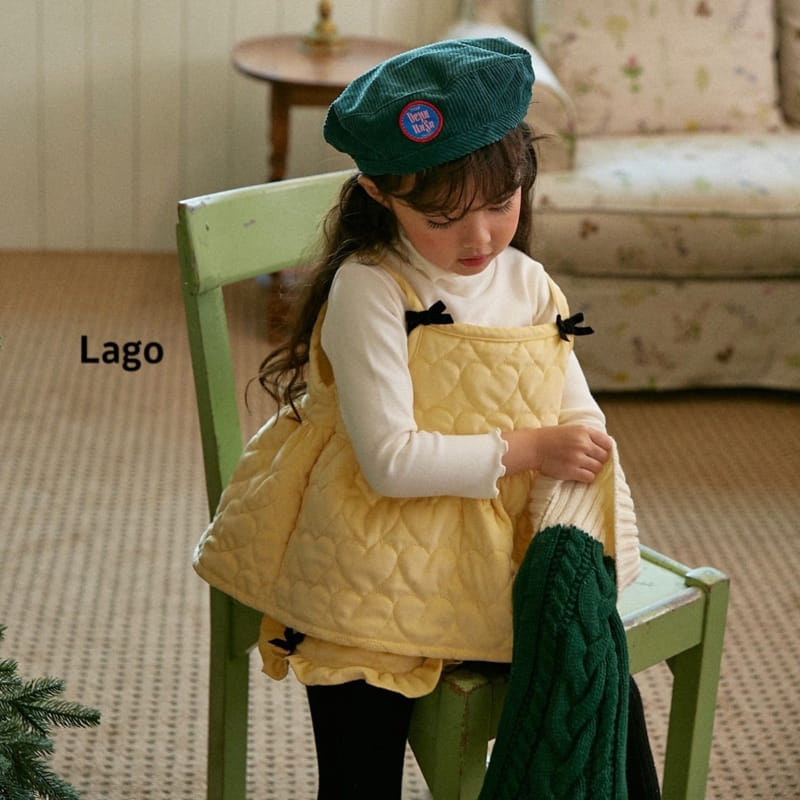 Lago - Korean Children Fashion - #littlefashionista - Ribbon Bustier - 2
