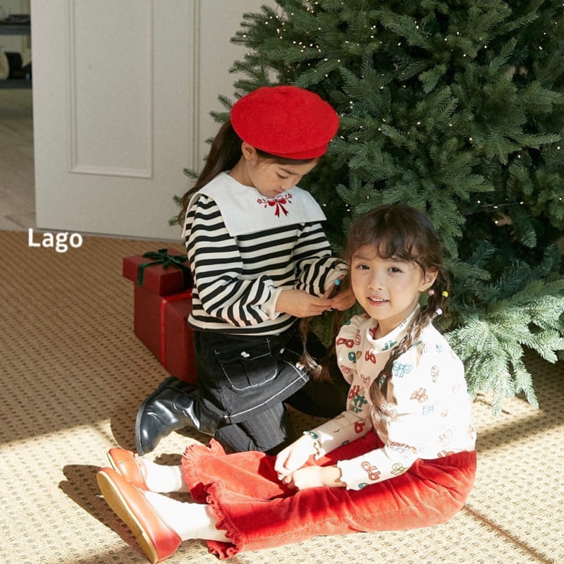 Lago - Korean Children Fashion - #littlefashionista - Puff Paint Tee - 9