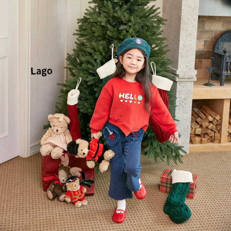 Lago - Korean Children Fashion - #magicofchildhood - Hello Unbal Sweatshirt - 9