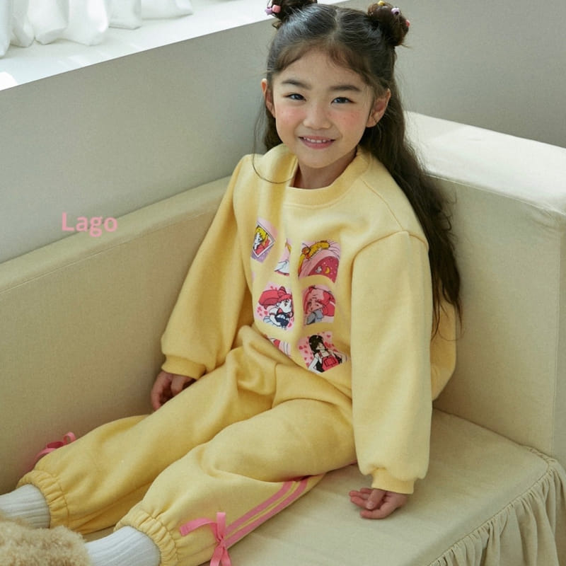 Lago - Korean Children Fashion - #littlefashionista - Ribbon Tape Pants - 4