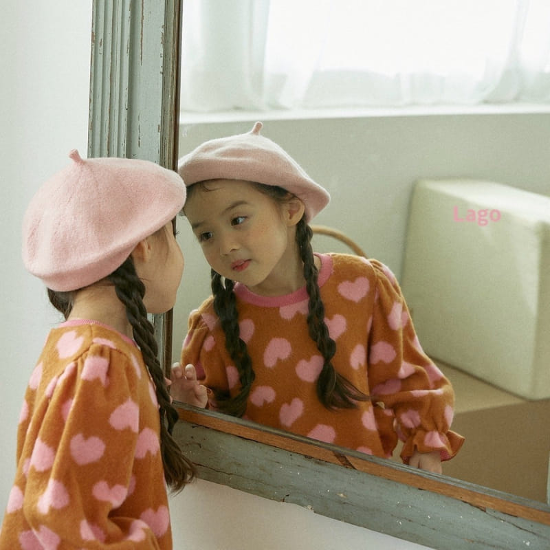 Lago - Korean Children Fashion - #minifashionista - Heart Bosong Set - 12