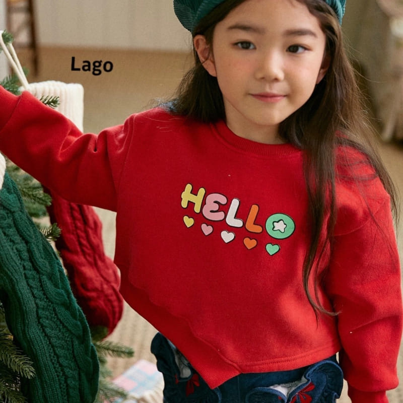 Lago - Korean Children Fashion - #minifashionista - Hello Unbal Sweatshirt - 10