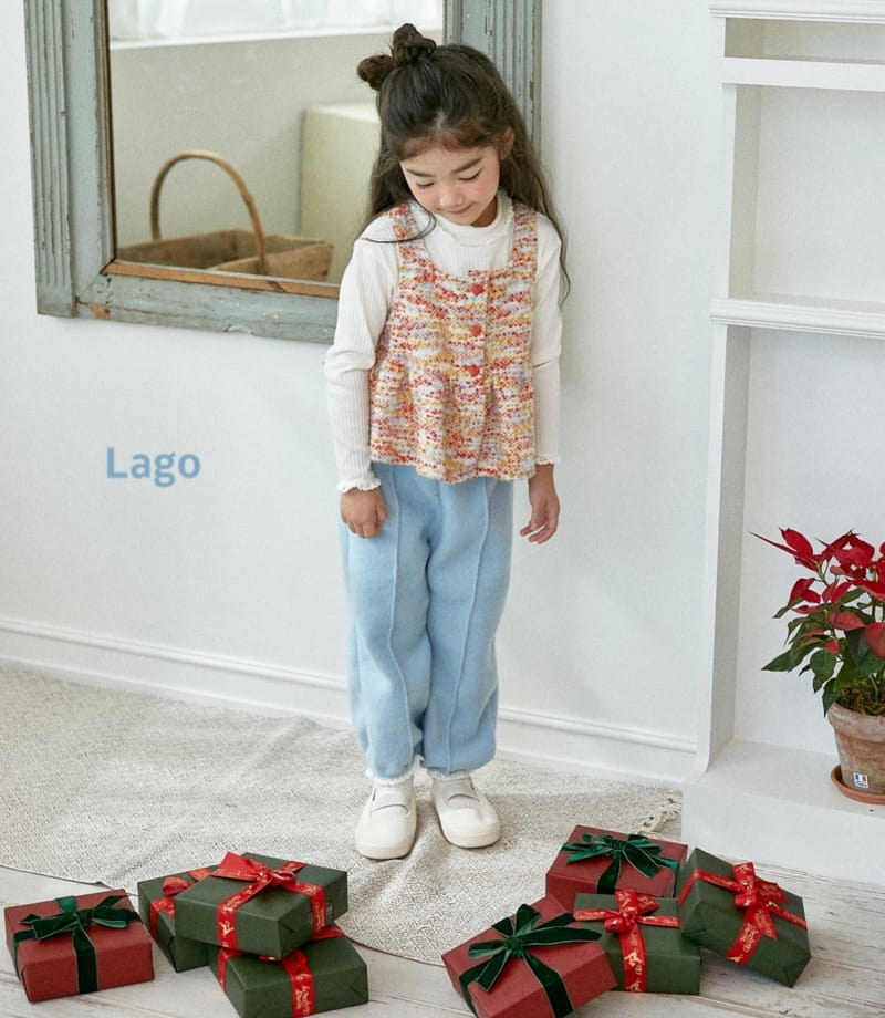 Lago - Korean Children Fashion - #minifashionista - Lace Aurora Pants - 6