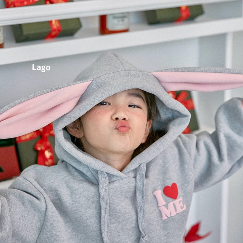 Lago - Korean Children Fashion - #prettylittlegirls - Rabbit Hoody - 9