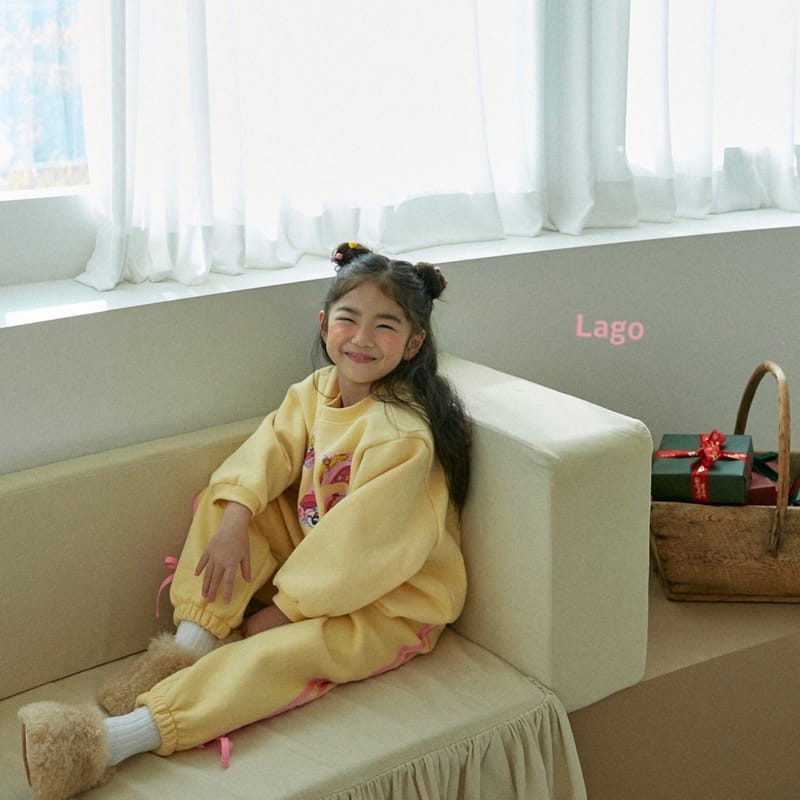 Lago - Korean Children Fashion - #prettylittlegirls - Ribbon Tape Pants - 6
