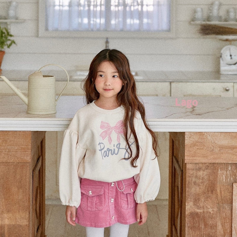 Lago - Korean Children Fashion - #todddlerfashion - Ribbon Rib Pants - 4