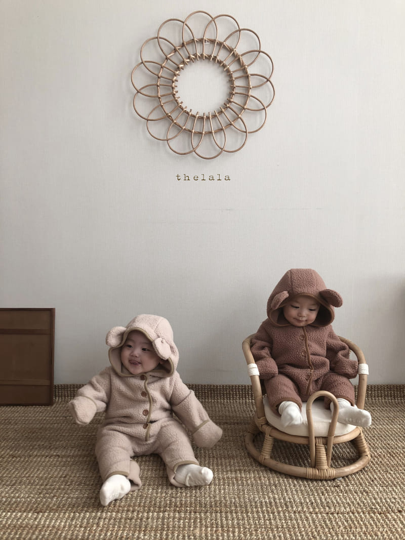 Lala - Korean Baby Fashion - #babylifestyle - Puff Bear Bodysuit - 3