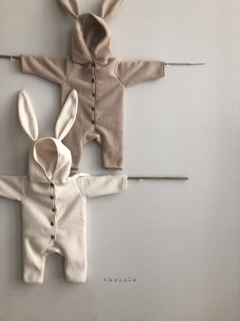 Lala - Korean Baby Fashion - #babylifestyle - Puff Rabbit Bodysuit - 2