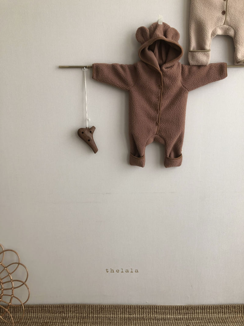 Lala - Korean Baby Fashion - #babylifestyle - Puff Bear Bodysuit - 4