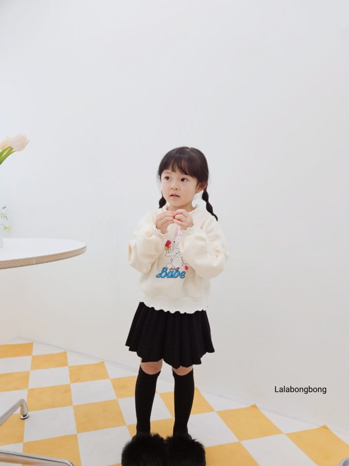 Lalabongbong - Korean Children Fashion - #Kfashion4kids - Knit Wrinkle Skirt - 11