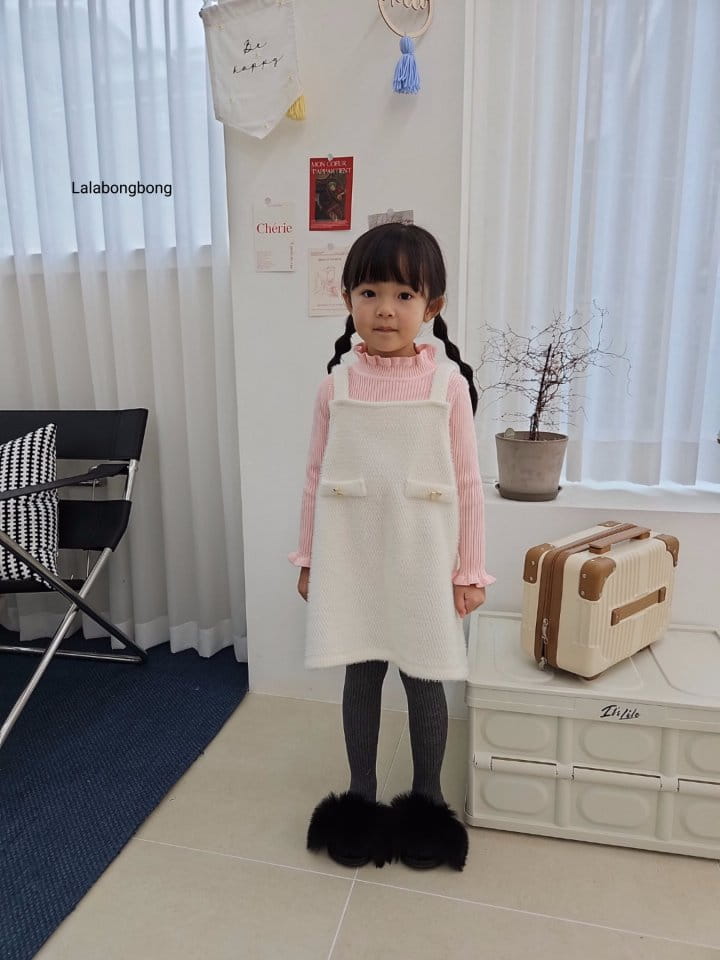Lalabongbong - Korean Children Fashion - #Kfashion4kids - Bbosong One-piece - 3