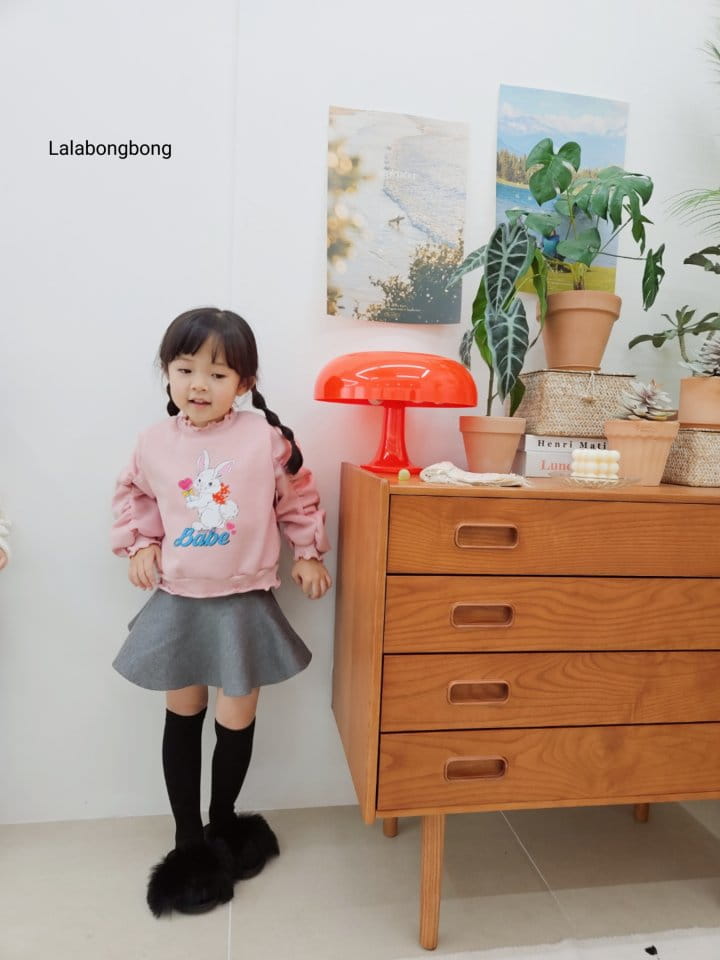 Lalabongbong - Korean Children Fashion - #childofig - Knit Whole Skirt - 2