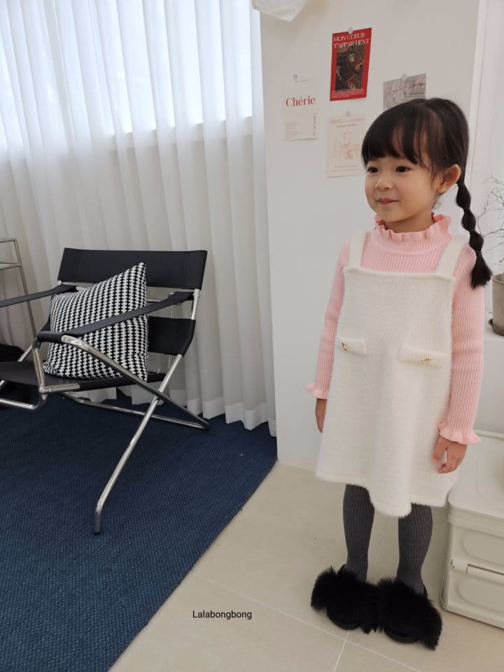 Lalabongbong - Korean Children Fashion - #childofig - Bbosong One-piece - 8