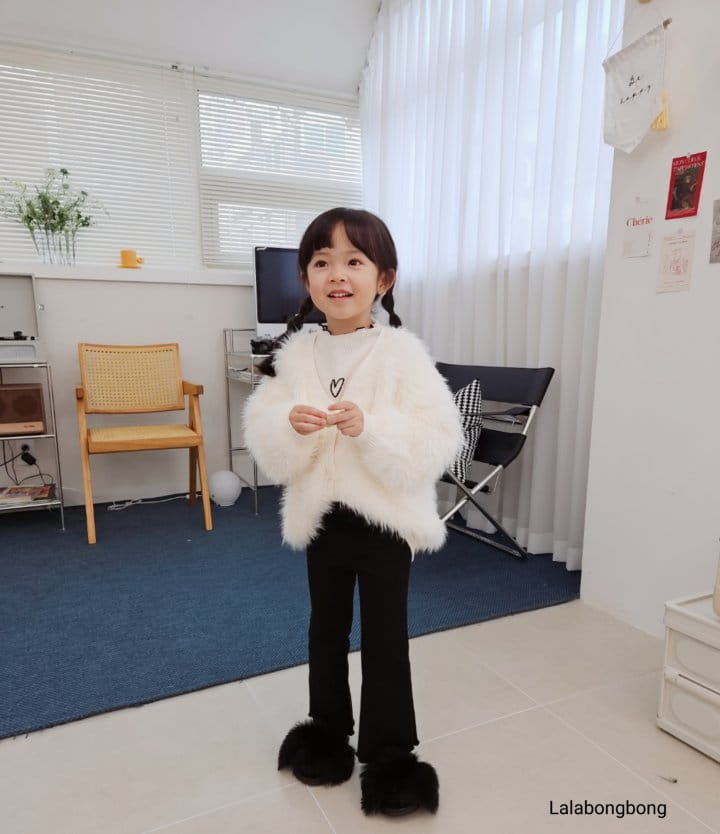 Lalabongbong - Korean Children Fashion - #childrensboutique - Fleece Terry Pants - 5
