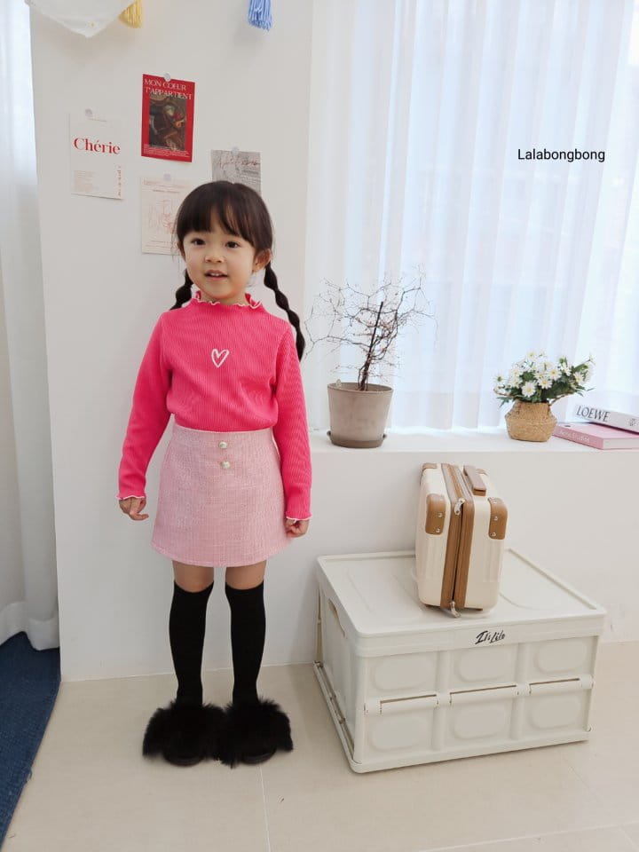 Lalabongbong - Korean Children Fashion - #childrensboutique - Twid Skirt - 5