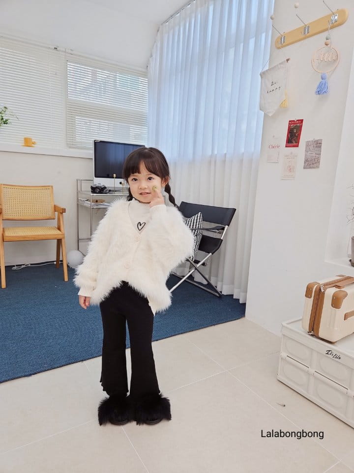 Lalabongbong - Korean Children Fashion - #designkidswear - Fleece Terry Pants - 6