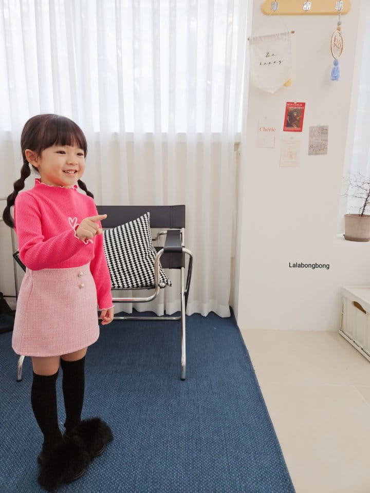 Lalabongbong - Korean Children Fashion - #designkidswear - Twid Skirt - 6