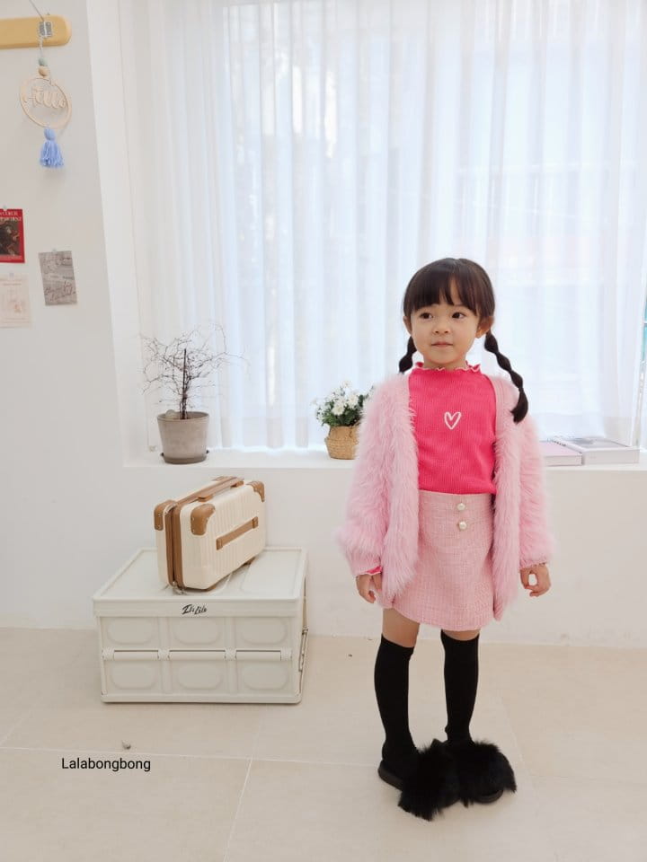 Lalabongbong - Korean Children Fashion - #designkidswear - P Cardigan - 5