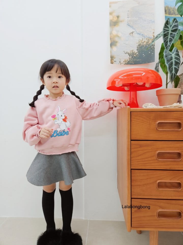 Lalabongbong - Korean Children Fashion - #discoveringself - Knit Whole Skirt - 5