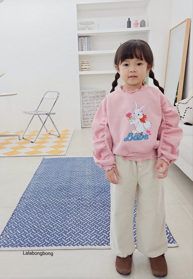 Lalabongbong - Korean Children Fashion - #discoveringself - Rabbit Tee - 3