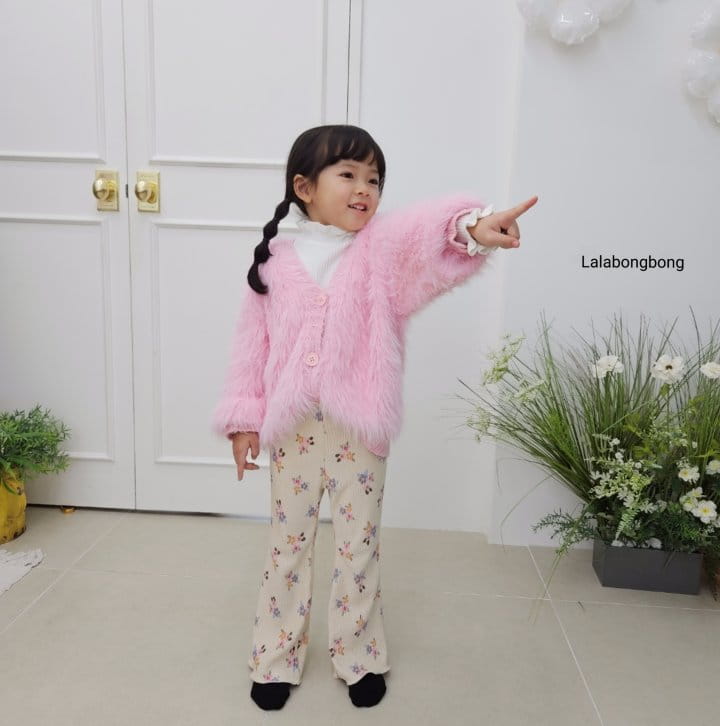 Lalabongbong - Korean Children Fashion - #discoveringself - Flower Pleats Pants - 3