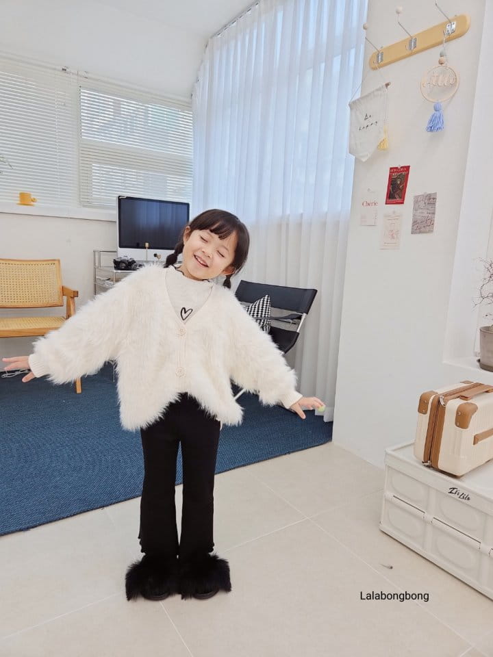 Lalabongbong - Korean Children Fashion - #fashionkids - Fleece Terry Pants - 8